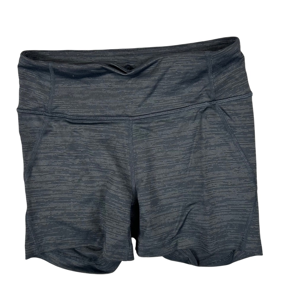 Outdoor Voices Spacecapade Athletic Shorts Gray Space Dye XS RN147908